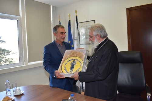 Ο Σεβασμιώτατος Αρχιεπίσκοπος Κρήτης κ.κ. Ευγένιος στο Ελληνικό Μεσογειακό Πανεπιστήμιο