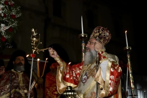 Με λαμπρότητα και κατάνυξη οι Ιερές ακολουθίες της Μεγάλης Εβδομάδος στην Ιερά Αρχιεπισκοπή Κρήτης, προεξάρχοντος του Σεβ. Αρχιεπισκόπου Κρήτης κ. κ. Ευγενίου.