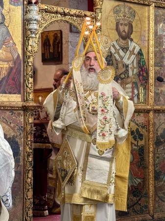 Με λαμπρότητα ο εορτασμός του θαύματος του Αγίου Μηνά, με τη συμπλήρωση 200 ετών απο την 18η Απριλίου 1826.