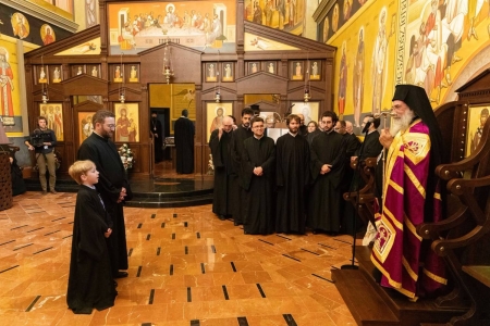 Ο Αρχιεπίσκοπος Κρήτης στα θυρανοίξια του Ιερού Ναού των Τριών Ιεραρχών στη Βουδαπέστη